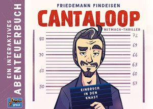 Asmodee Brettspiel Cantaloop: Einbruch in den Knast - Abenteuerbuch 1