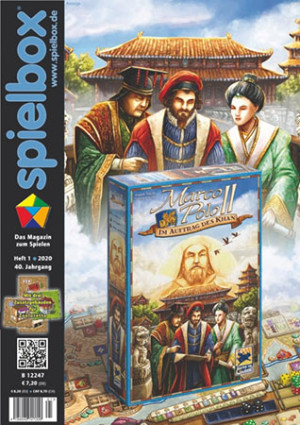 Spiel Spielbox 01/2020 inkl. 3 Zusatz-Gebäude für Zooloretto