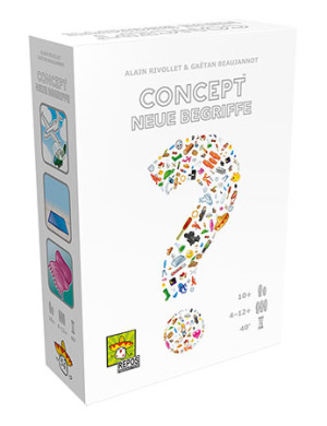 Asmodee Brettspiel Concept | Neue Begriffe - Erweiterung