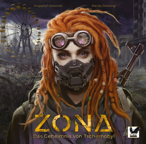 Corax Games Brettspiel ZONA: Das Geheimnis von Tschernobyl