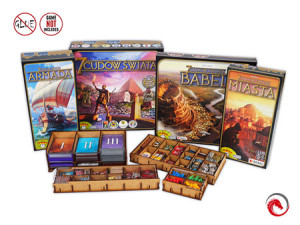 Spiel e-raptor - Sortiereinsatz für 7 Wonders und alle Erweiterungen