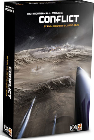 Brettspiel High Frontier 4 All - Module 3: Conflict (en)