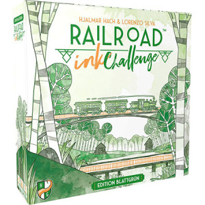 Würfelspiel Railroad Ink - Challenge: Edition Blattgrün