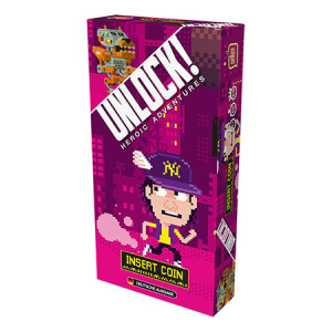 Asmodee Kartenspiel Unlock! Heroic Adventures | Coin - Einzelszenario
