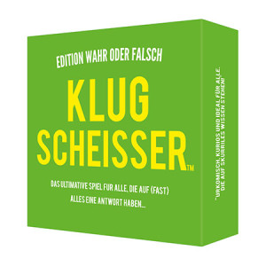 Kartenspiel Klugscheisser - Wahr oder Falsch Edition