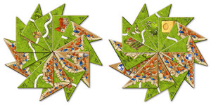 Asmodee Kartenspiel Carcassonne | Halb so wild - Erweiterung