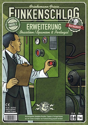 Brettspiel Funkenschlag| Brasilien/Spanien & Portugal - Erweiterung
