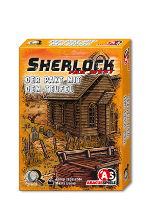 Abacus Kartenspiel Sherlock Far West - Der Pakt mit dem Teufel