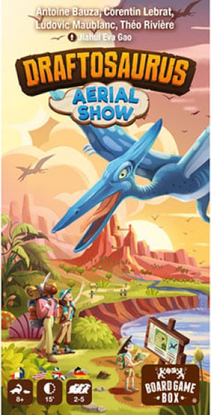 Brettspiel Draftosaurus | Aerial Show - Erweiterung