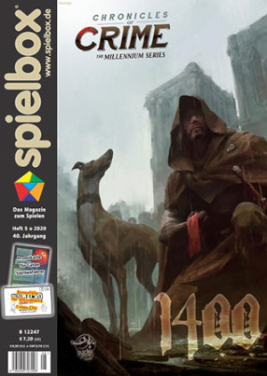 Spielbox 05/2020 inkl. Promo für Catan Sternenfahrer und Bonusfälle für MicroMacro