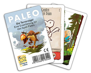 Asmodee Brettspiel Paleo - Die Terrorvögel Mini-Erweiterung