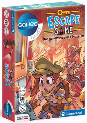 Clementoni Kartenspiel Escape Game - Das geheimnisvolle Museum