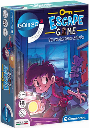 Clementoni Kartenspiel Escape Game - Die verlassene Schule