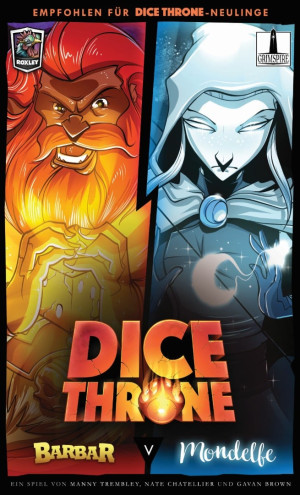 Grimspire Würfelspiel Dice Throne: Barbar vs. Mondelfe