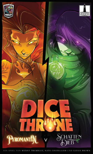 Grimspire Würfelspiel Dice Throne: Pyromantin vs. Schattendieb