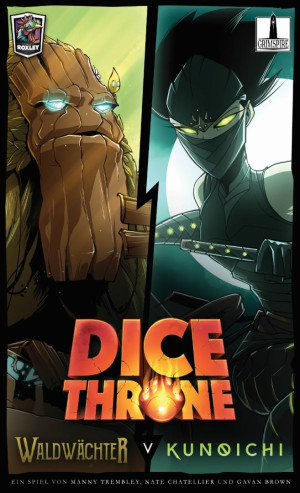 Grimspire Würfelspiel Dice Throne: Waldwächter vs. Kunoichi