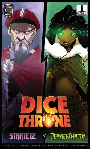 Grimspire Würfelspiel Dice Throne: Stratege vs. Tiergefährtin