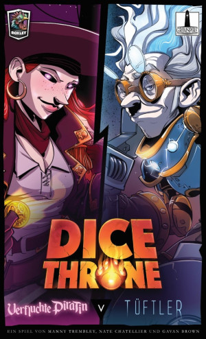 Grimspire Würfelspiel Dice Throne: Tüftler vs. Verfluchte Piratin