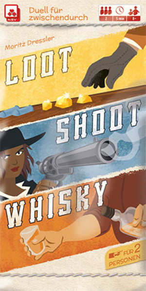 Kartenspiel Loot Shoot Whisky (MINNYS)