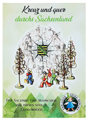 Brettspiel Kreuz und quer durchs Sachsenland (SPIKA)