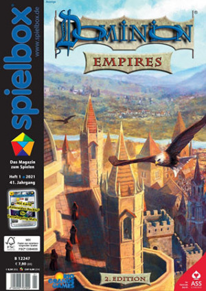 Spiel Spielbox 01/2021 inkl. Promo für Terraforming Mars