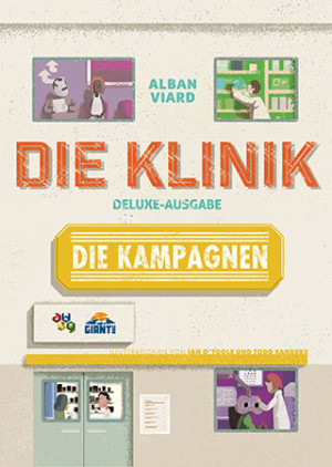 Brettspiel Klinik: Deluxe-Edition | Das Kampagnenbuch - Erweiterung