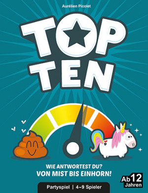 Asmodee Kartenspiel Top Ten - Nominiert Spiel des Jahres 2022