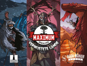 Grimspire Brettspiel Maximum Apocalypse Verwüstete Lande
