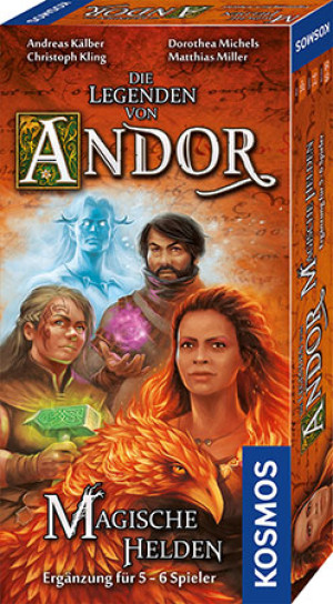 Brettspiel Die Legenden von Andor | Magische Helden - Erweiterung