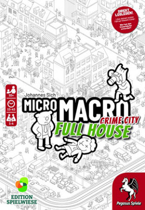 Brettspiel MicroMacro: Crime City 2 Full House