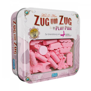 Asmodee Spiel Zug um Zug - Play Pink Erweiterung