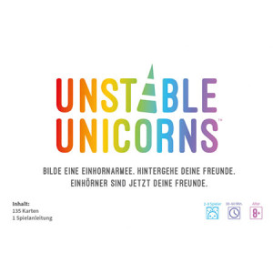 Asmodee Kartenspiel Unstable Unicorns