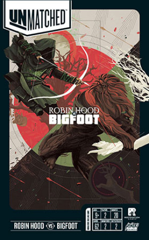 Brettspiel Unmatched - Robin Hood vs. Bigfoot
