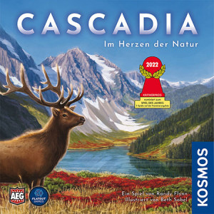 Kosmos Brettspiel Cascadia - Spiel des Jahres 2022