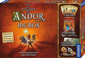 Kosmos Brettspiel Die Legenden von Andor Big Box