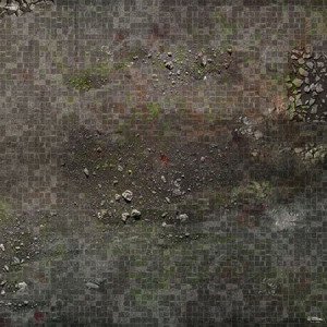 Spiel Spielmatte Dungeon (90x90cm)