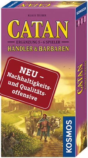 Kosmos Brettspiel Catan - Händler & Barbaren Ergänzung für 5-6 Spieler