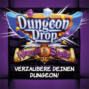 Mirakulus Kartenspiel Dungeon Drop: Wizards & Spells Erweiterung