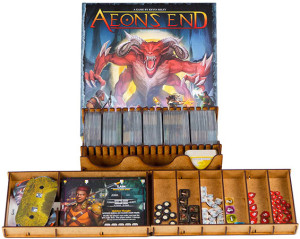 Spiel e-Raptor - Sortiereinsatz für Aeons End 2. Edition aus Holz