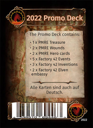 Brettspiel Factory 42 & Perdition´s Mouth Promo Deck 2022 (de/en)