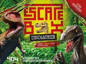 Brettspiel Escape Box: Dinosaurier