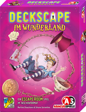 Abacus Kartenspiel Deckscape - Im Wunderland