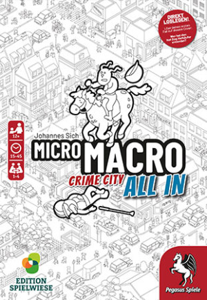 Brettspiel MicroMacro: Crime City 3 All In