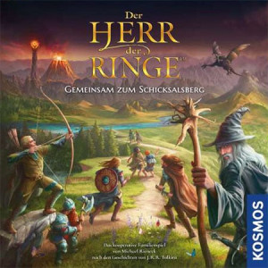 Kosmos Würfelspiel Der Herr der Ringe: Gemeinsam zum Schicksalsberg