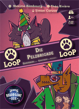Brettspiel The Loop - Die Pelzbrigade Erweiterung