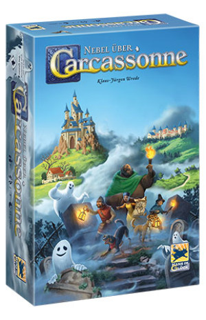 Asmodee Brettspiel Nebel über Carcassonne
