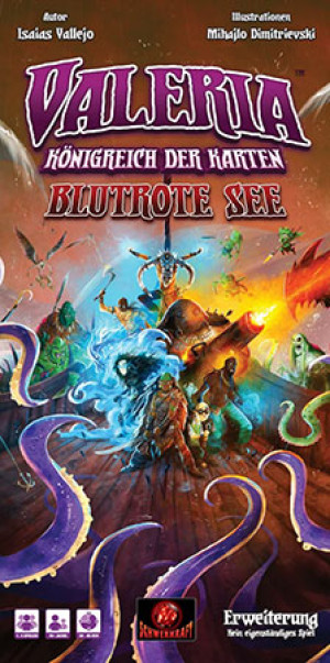 Kartenspiel Valeria - Königreich der Karten: Blutrote See Erweiterung