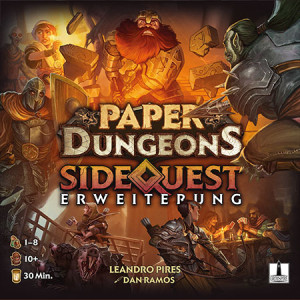 Grimspire Würfelspiel Paper Dungeons - Side Quest Erweiterung