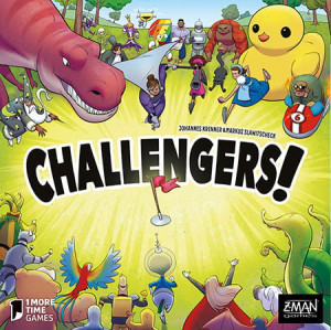 Asmodee Kartenspiel Challengers! - Kennerspiel des Jahres 2023