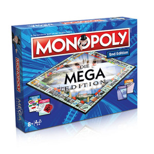 Winning Moves Brettspiel Monopoly | Mega 2nd Edition